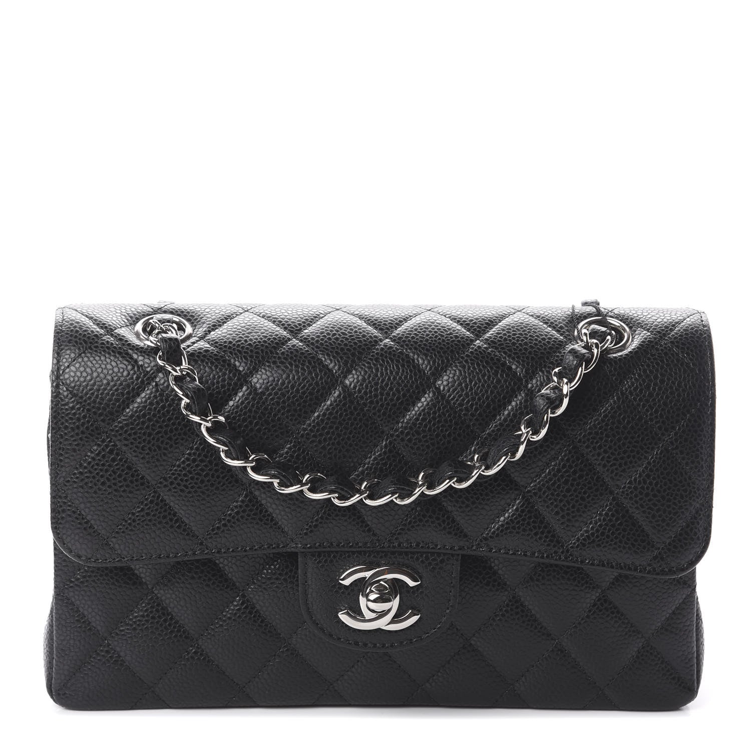 Chanel Caviar Quilted Small Double Flap Black 1 of 9