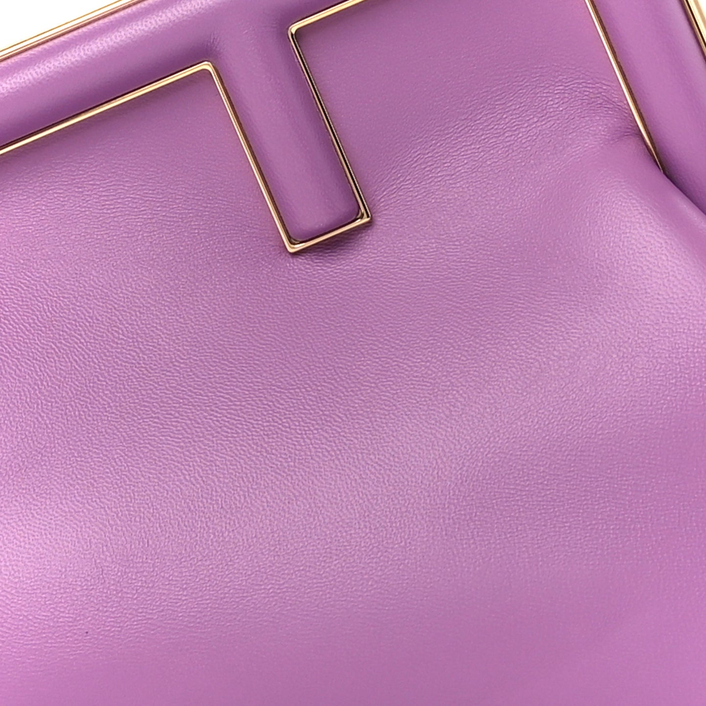 Shiny Nappa Small Fendi First Agapanto