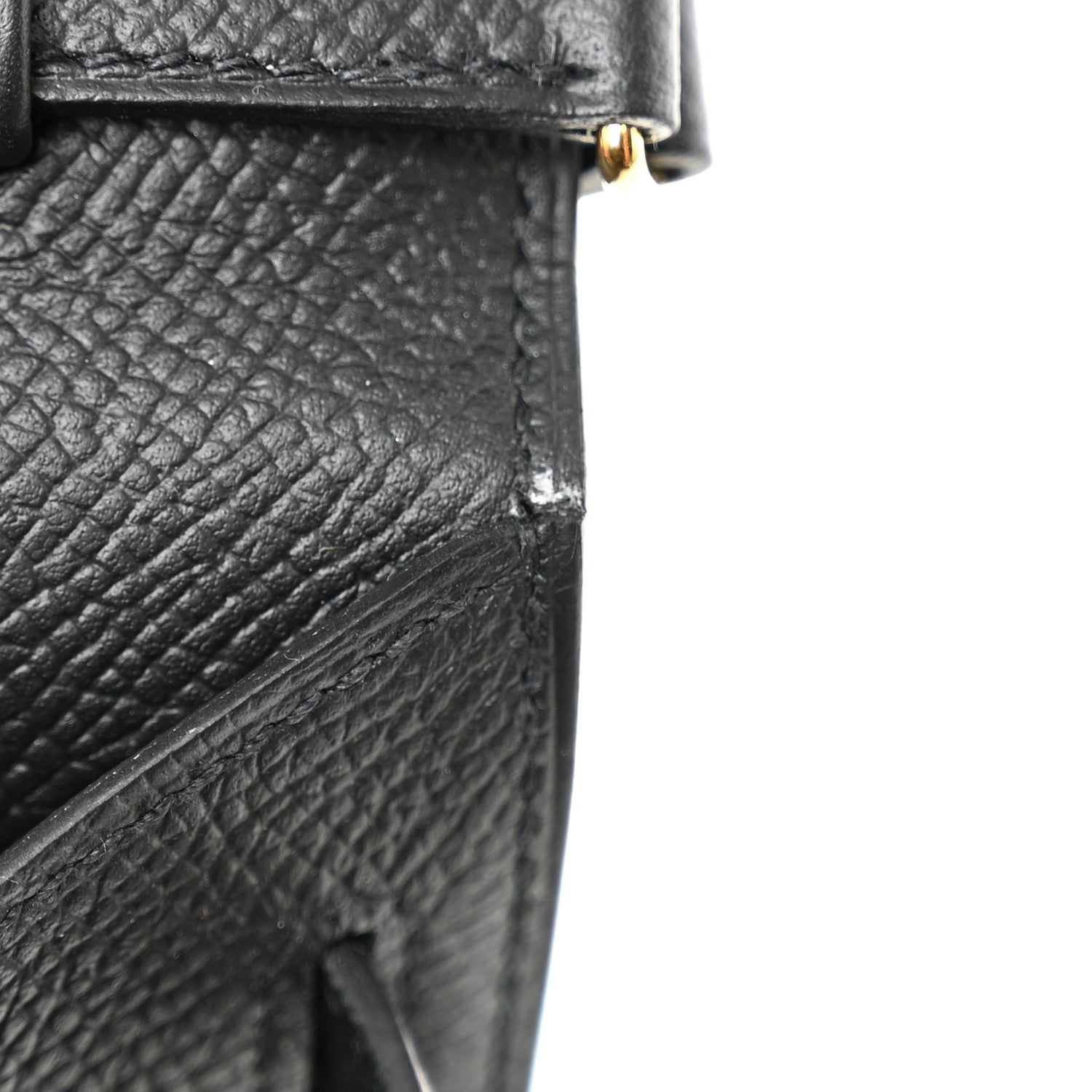 Hermes Epsom Kelly Wallet To Go Black 8 of 12