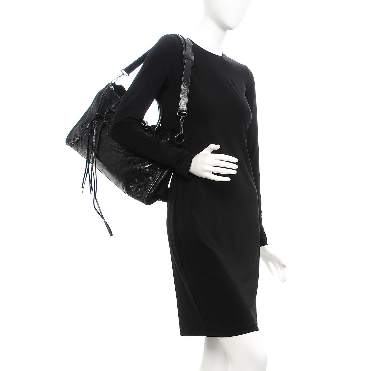 Balenciaga Agneau Classic Hardware City Black 3 of 10