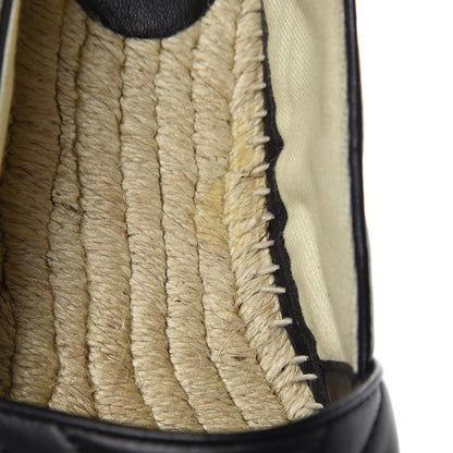 Gucci Nappa Matelasse GG Marmont Espadrilles 40 Black 13 of 15