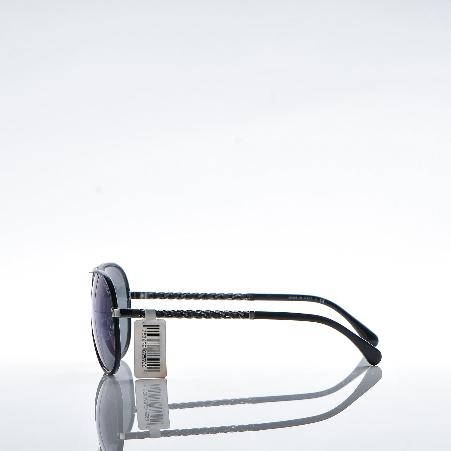 Chanel Pilot Winter Sunglasses 4219 Navy 3 of 9