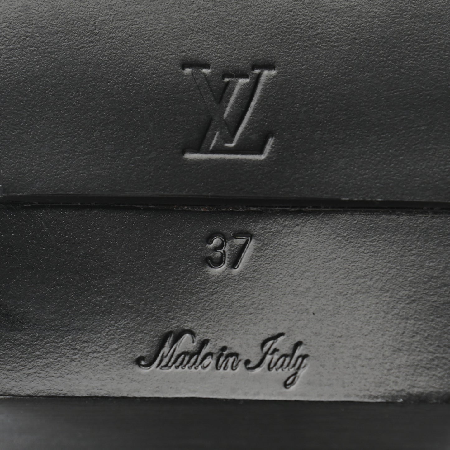 Calfskin Monogram Metropolis Flat Ranger Boots 37 Black
