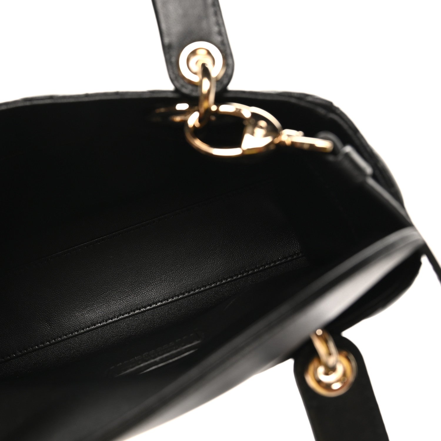 Christian Dior Lambskin Cannage Small My ABCDior Lady Dior Black 5 of 10