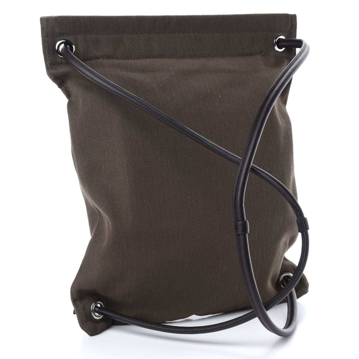 Herringbone Canvas Swift Maline Bag Kaki Ebene