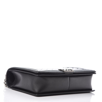 Chanel Lambskin Quilted Large Boy Flap Black 4 of 12