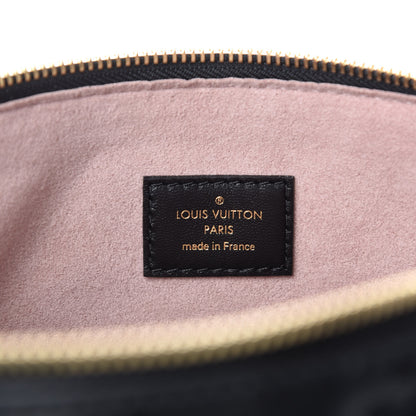 Louis Vuitton Lambskin Embossed Monogram Coussin PM Black 8 of 9