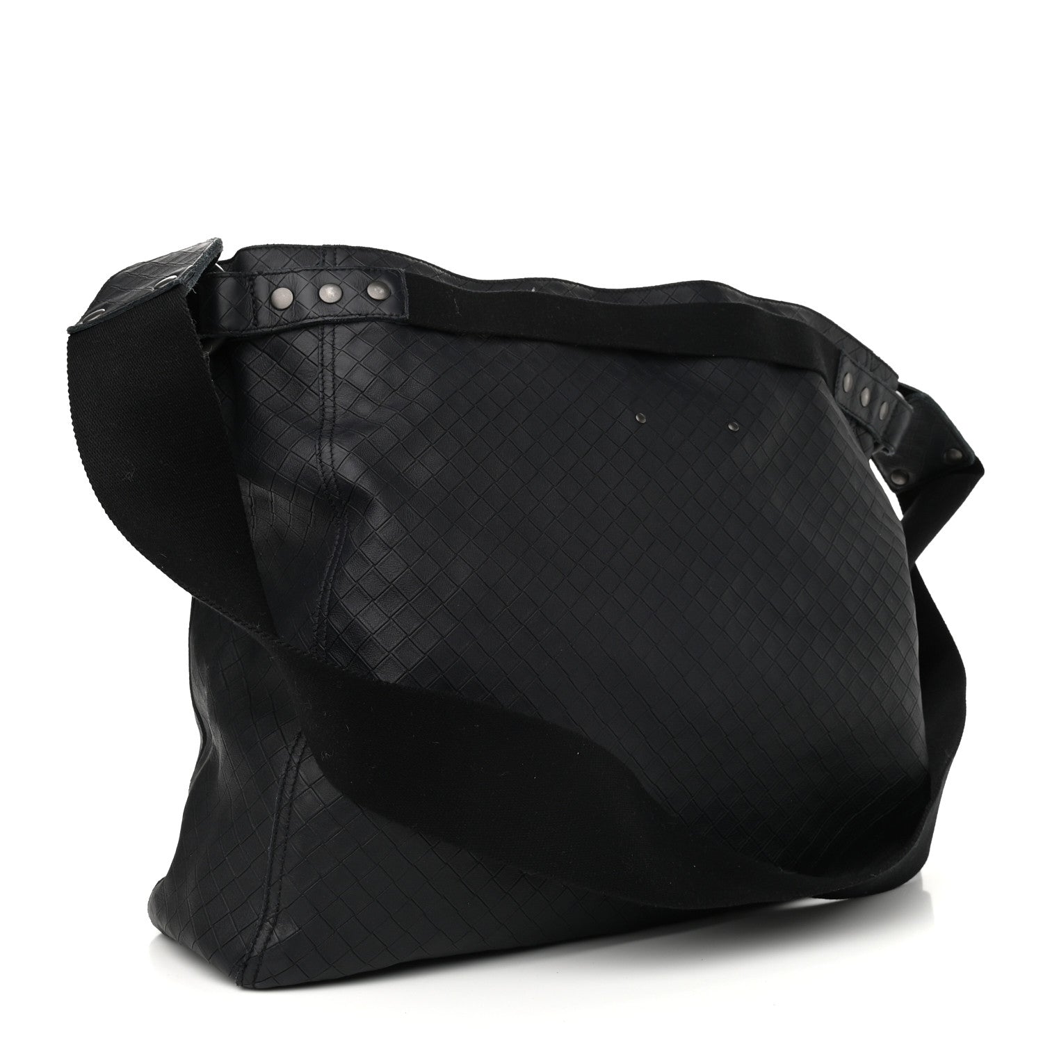 Bottega Veneta Calfskin Intrecciomirage Tote Black 2 of 9