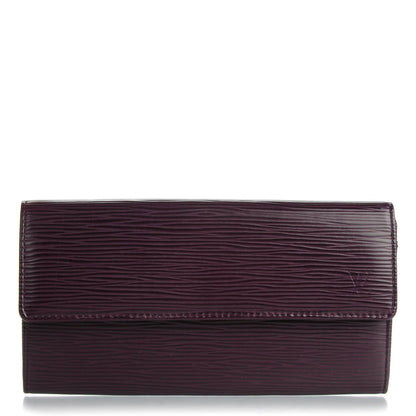 Louis Vuitton Epi Sarah Wallet Cassis 1 of 6