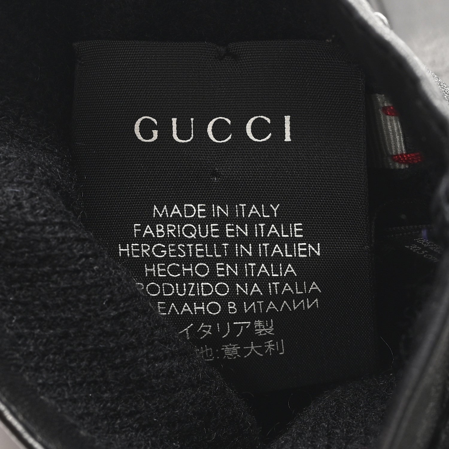 Gucci Nappa Lambskin Par Amoure L'Aveugle S Gloves 3 of 3