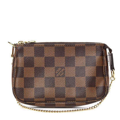 Louis Vuitton Damier Ebene Mini Pochette Accessories 1 of 10