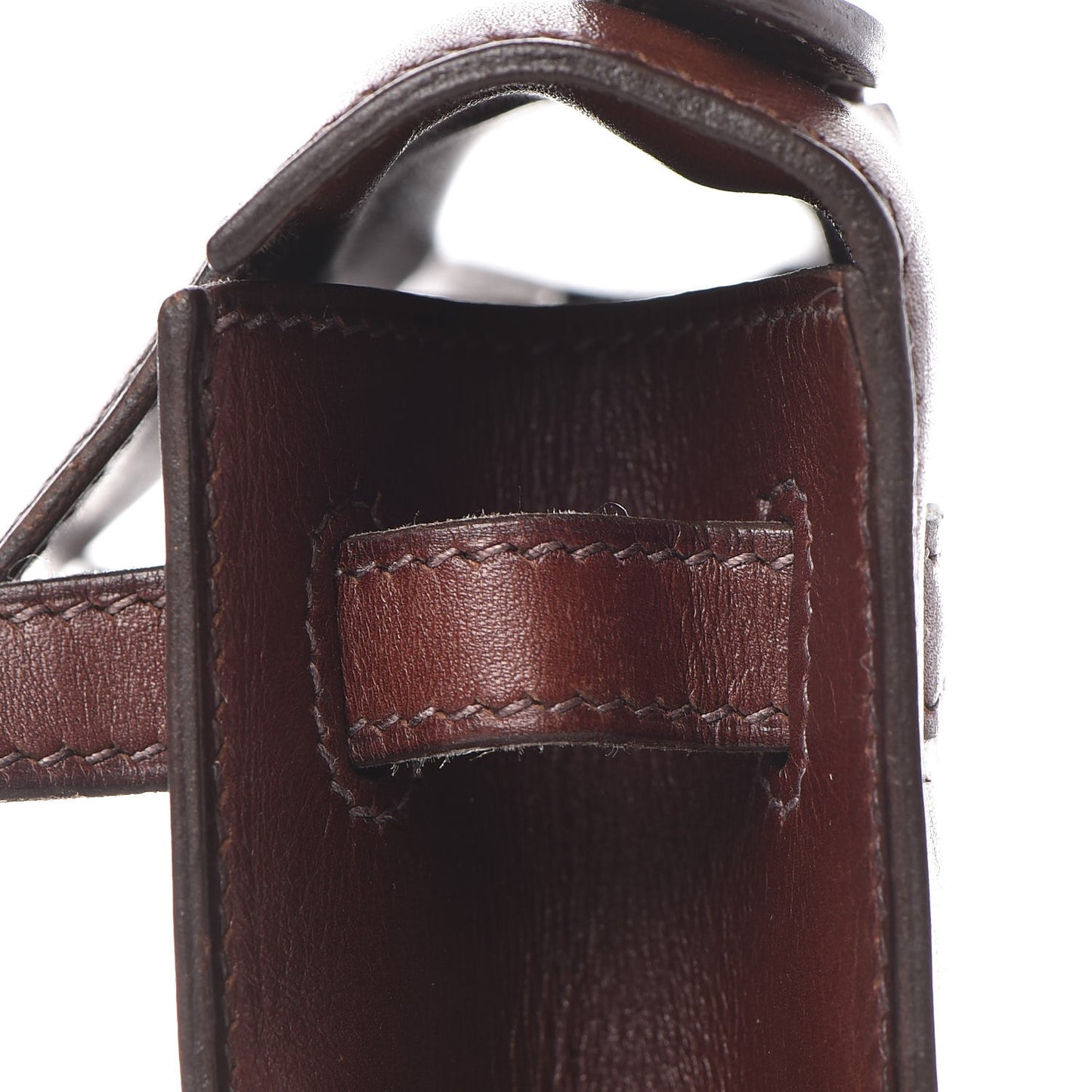 Evercalf Kelly Pochette Clutch Havane