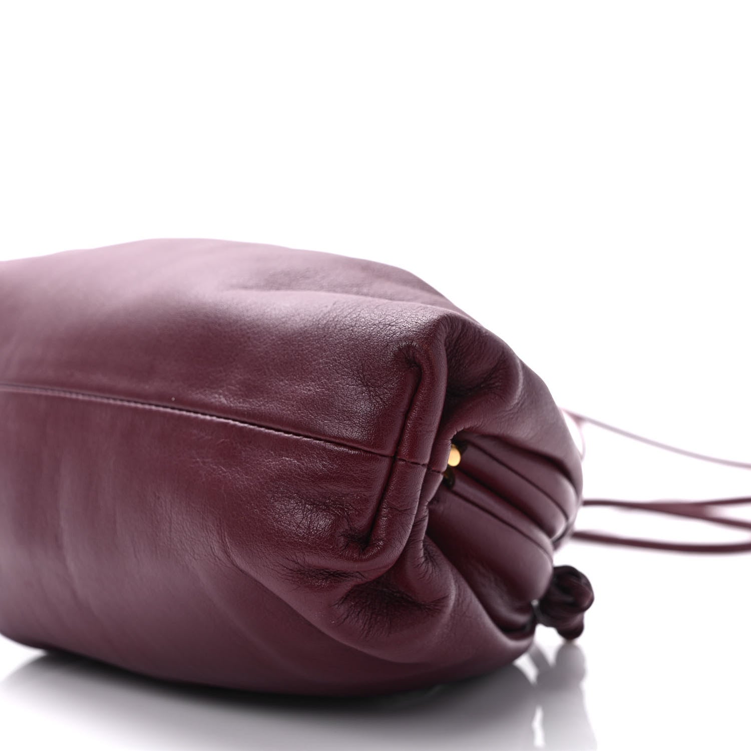 Bottega Veneta Butter Calfskin The Mini Pouch Bordeaux 8 of 8