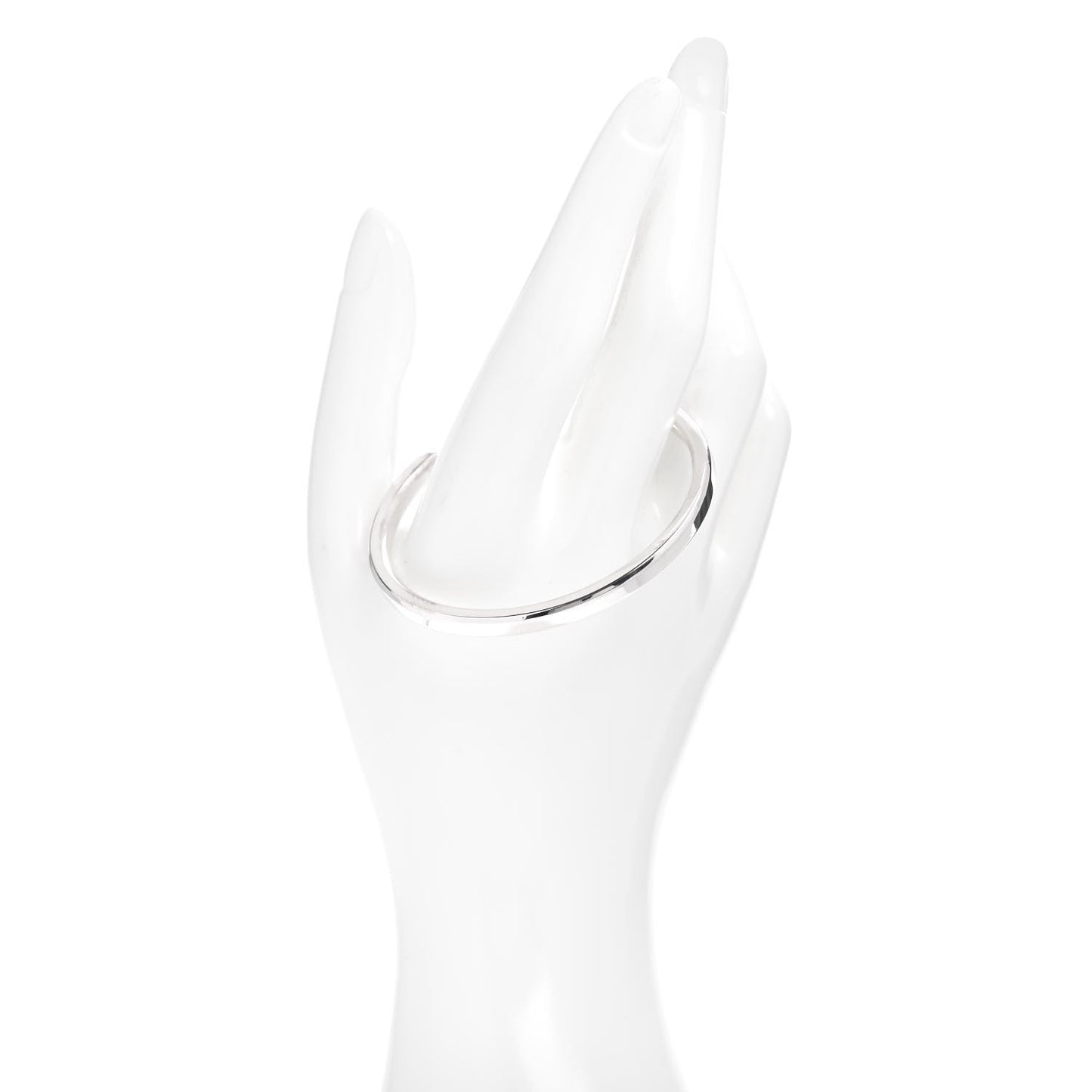 Sterling Silver Narrow Makers Cuff Bracelet