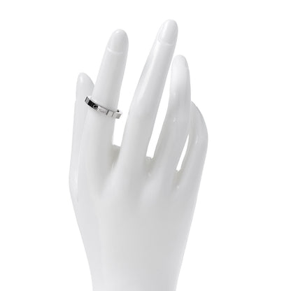 Cartier 18K White Gold Lanieres Ring 53 6.5 2 of 4