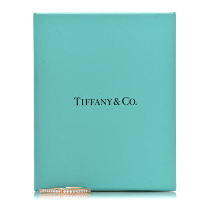 Tiffany 18K Rose Gold Diamond Lock Pave Ring 65 11 5 of 5
