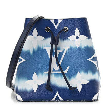 Louis Vuitton Monogram Escale Neonoe MM Blue 1 of 10