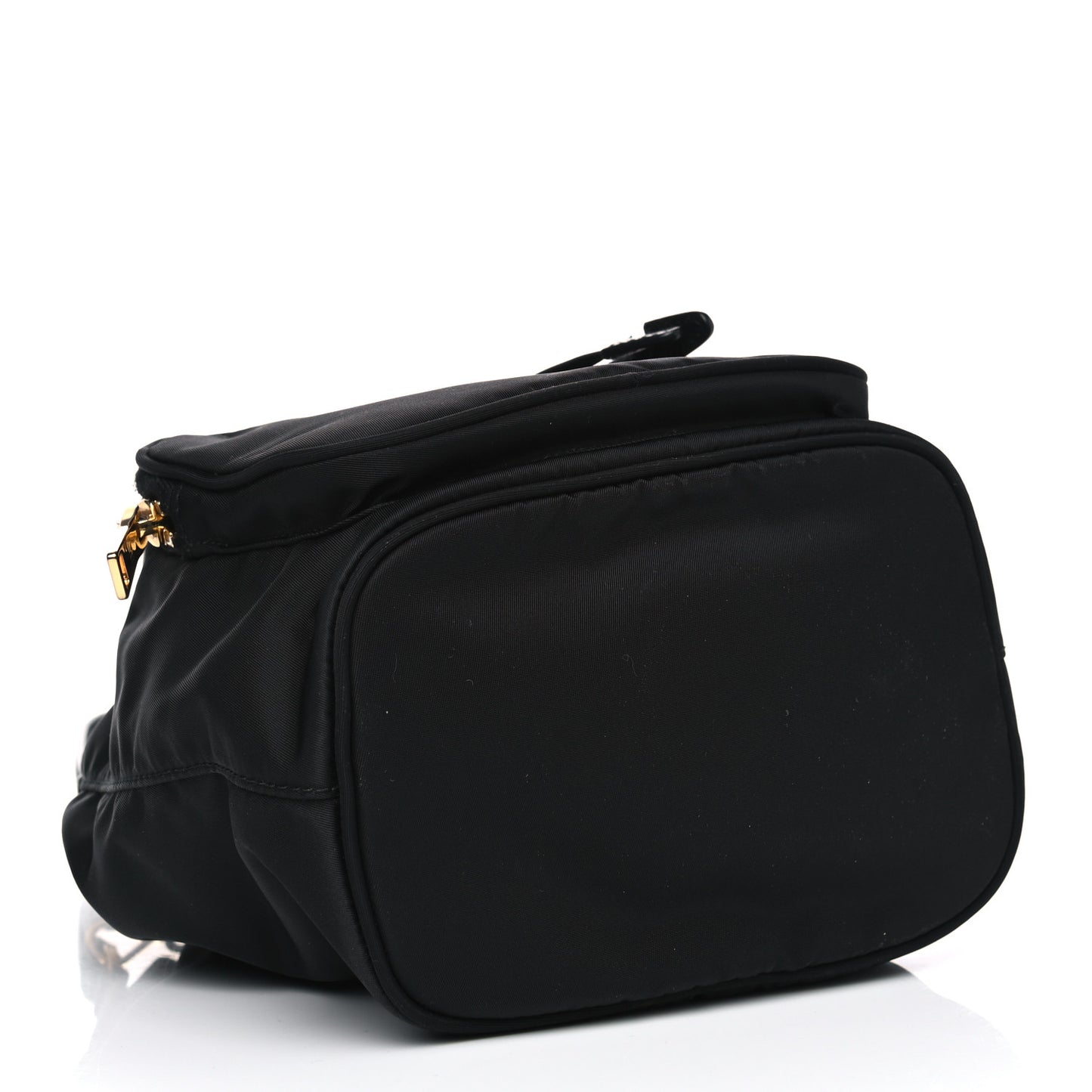 Re-Nylon Duet Drawstring Shoulder Bag Black