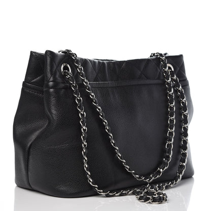 Chanel Caviar Quilted Timeless CC Soft Tote Black 3 of 12