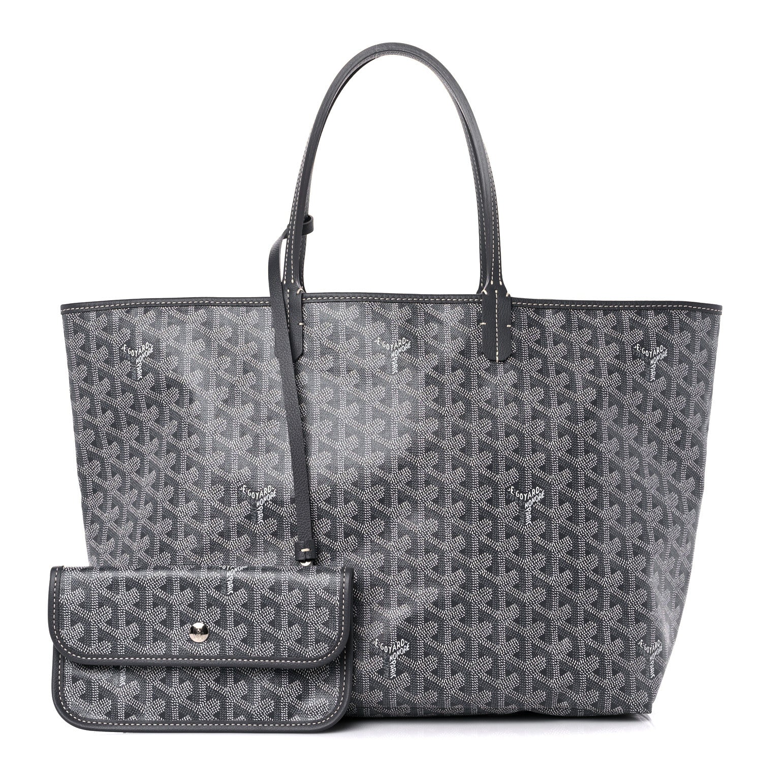 Goyard Goyardine Saint Louis PM Grey 1 of 9