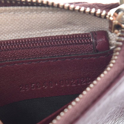 Gucci Pebbled Calfskin Soho Wristlet Scarlatto 7 of 9