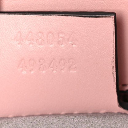 Gucci Calfskin Matelasse Small GG Marmont Tote Perfect Pink 7 of 10