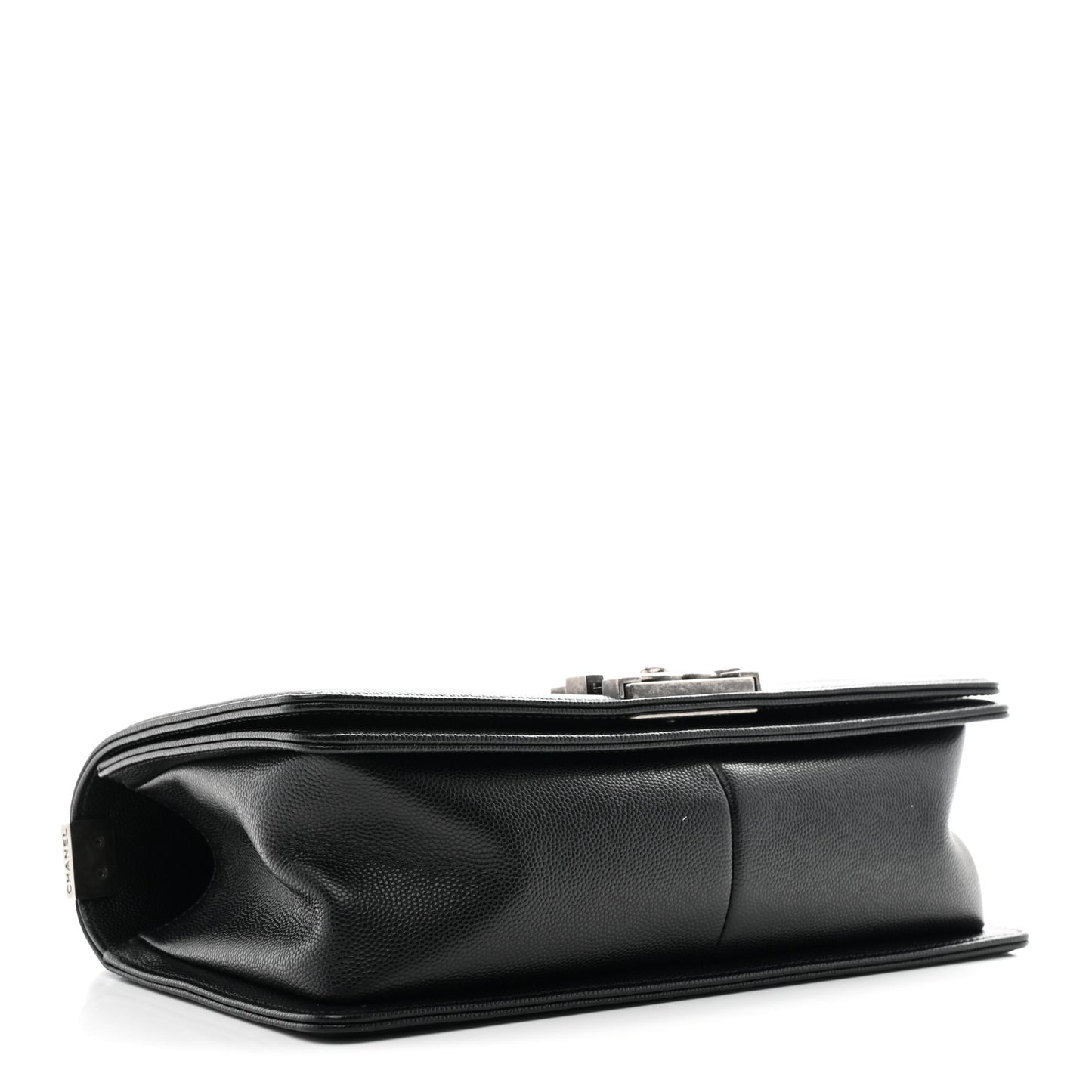 Caviar Quilted Medium Boy Flap Black