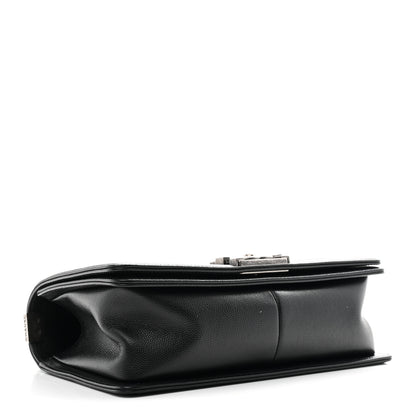 Chanel Caviar Quilted Medium Boy Flap Black 4 of 11