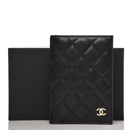 Chanel Caviar Quilted Passport Holder Black 8 of 8