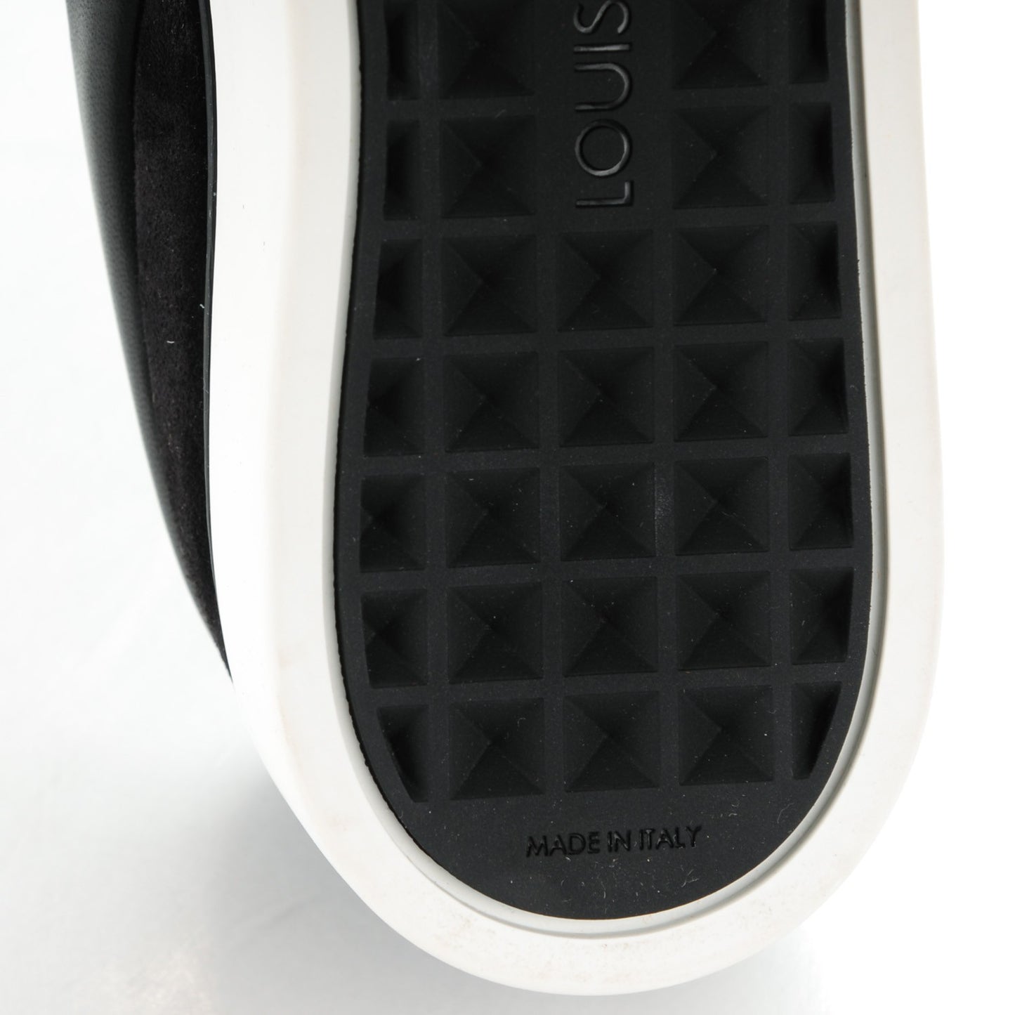 Alligator Patent Calfskin Catwalk Slip On 38 Black