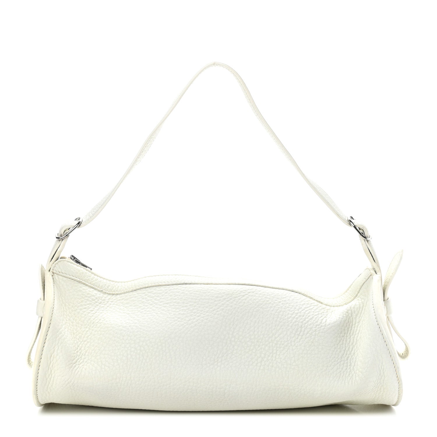 Hermes Taurillon Clemence Sac Doremi 35 White 1 of 12