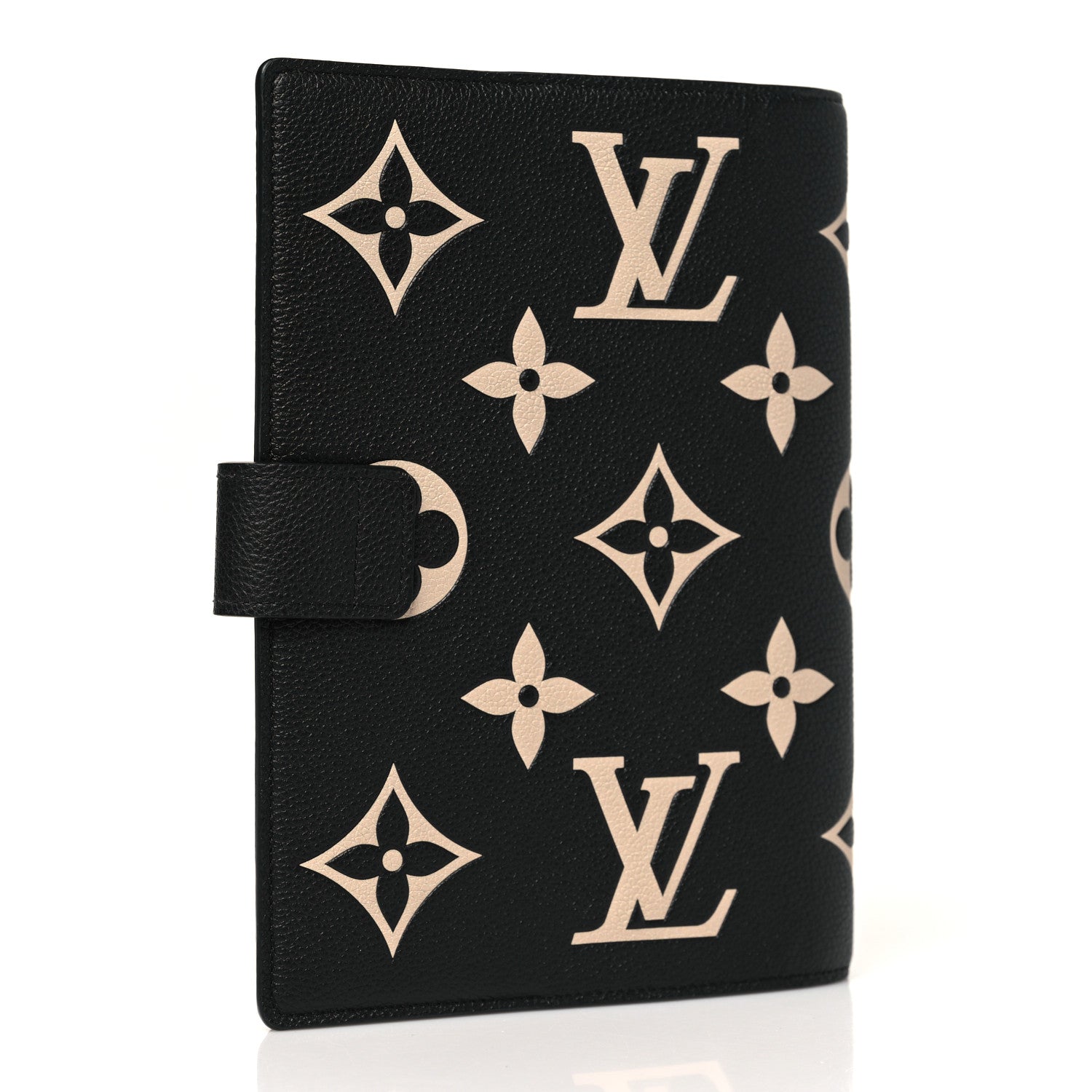 Louis Vuitton Empreinte Monogram Giant Paul Notebook Cover MM  Black Beige 3 of 8