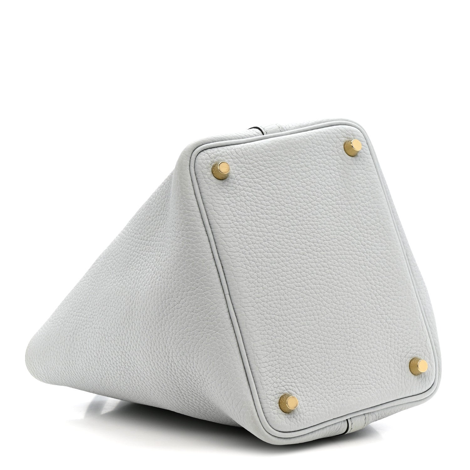 Hermes Taurillon Clemence Picotin Lock 18 PM Bleu Pale 4 of 11