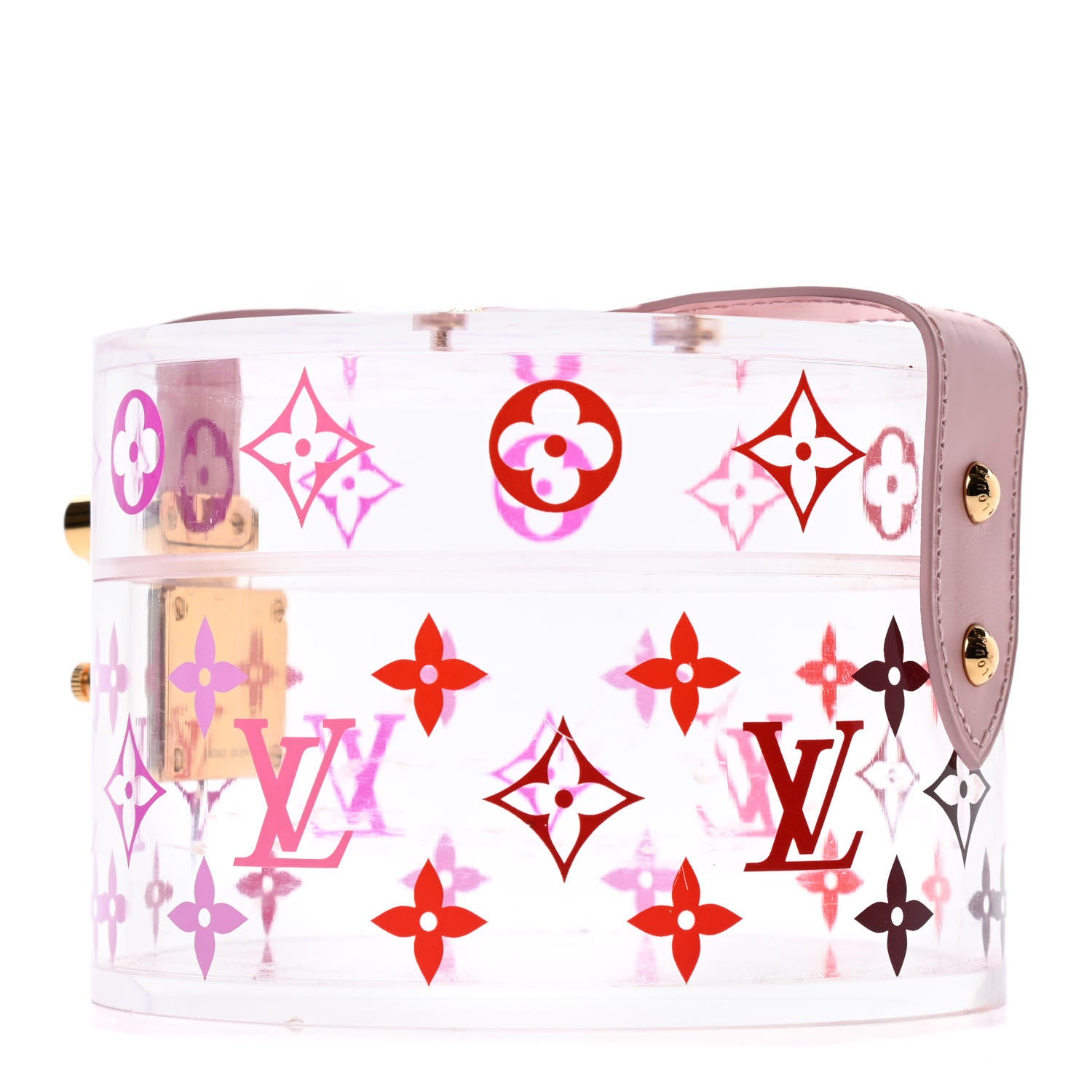 Louis Vuitton Transparent Plexiglass Box Scott Rose Ballerine 2 of 4