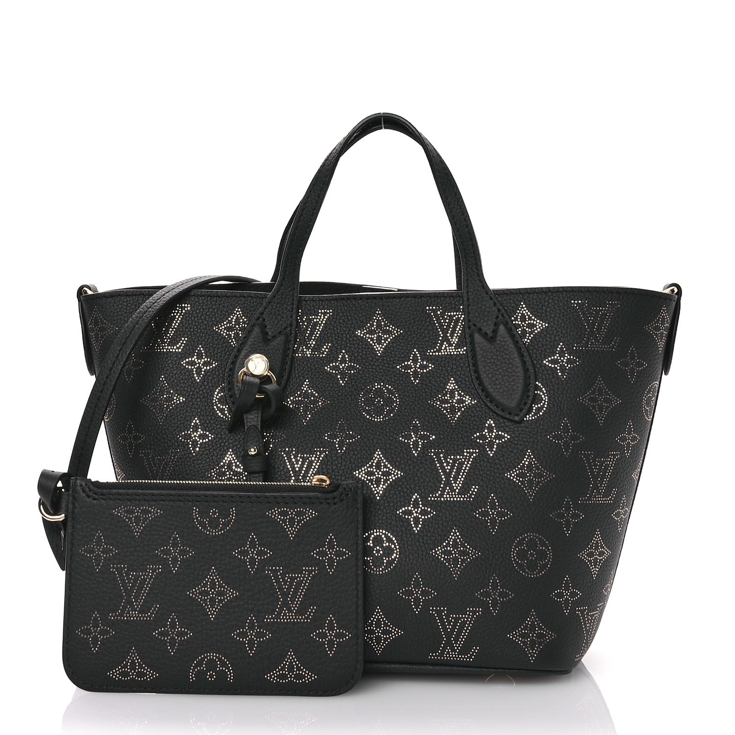 Louis Vuitton Mahina Blossom PM Black Gold 3 of 11