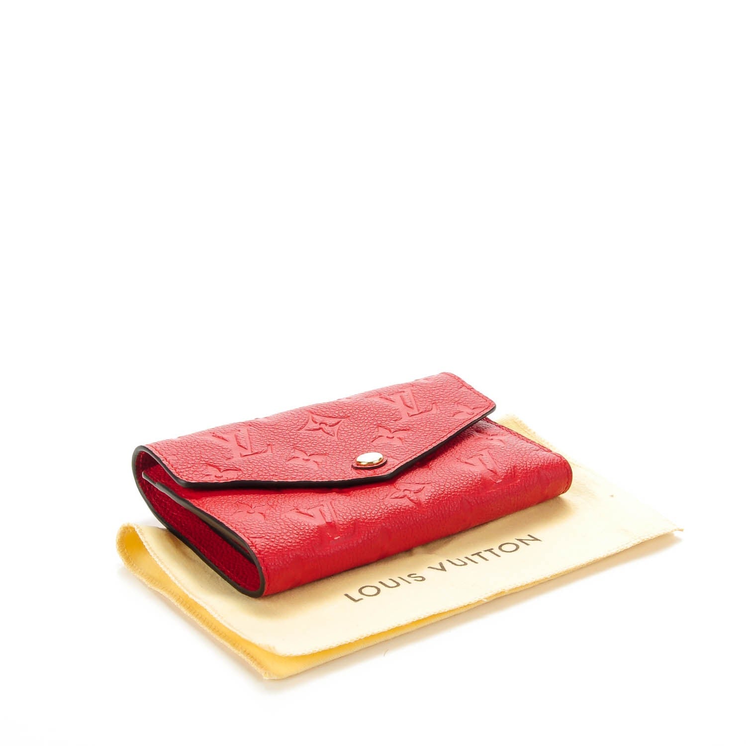 Louis Vuitton Empreinte Compact Curieuse Wallet Cherry 4 of 7