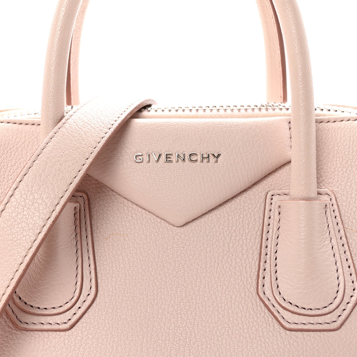 Givenchy Sugar Goatskin Small Antigona Pale Pink 7 of 9