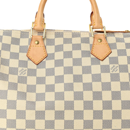 Louis Vuitton Damier Azur Speedy 30 8 of 11
