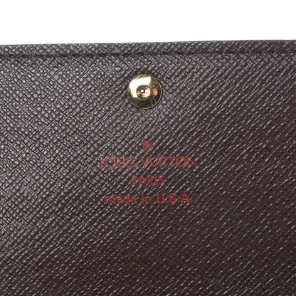Louis Vuitton Damier Ebene Sarah Wallet 6 of 7