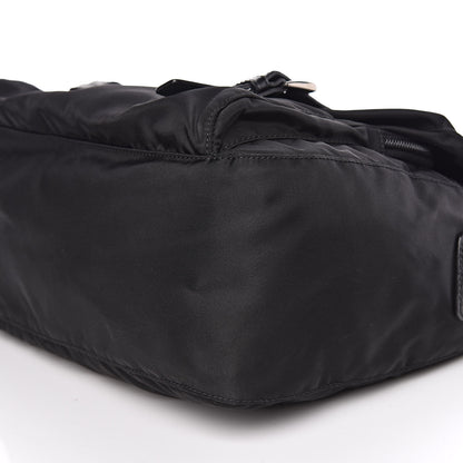 Prada Nylon Vela Messenger Bag Black 8 of 10
