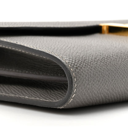 Hermes Epsom Constance Long To Go Wallet Gris Meyer 9 of 15