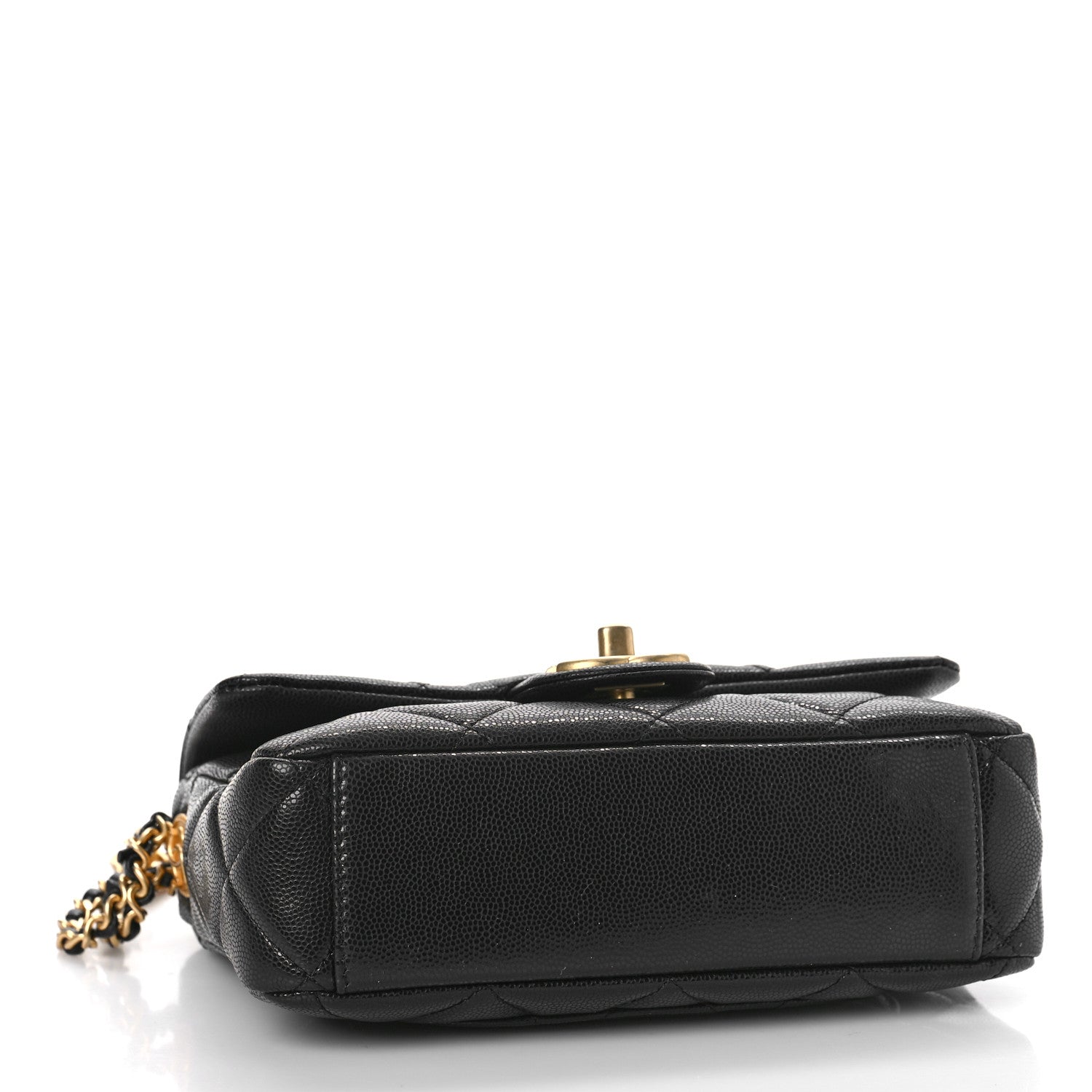 Chanel Caviar Quilted Small Twist Your Buttons Flap Black 4 of 10