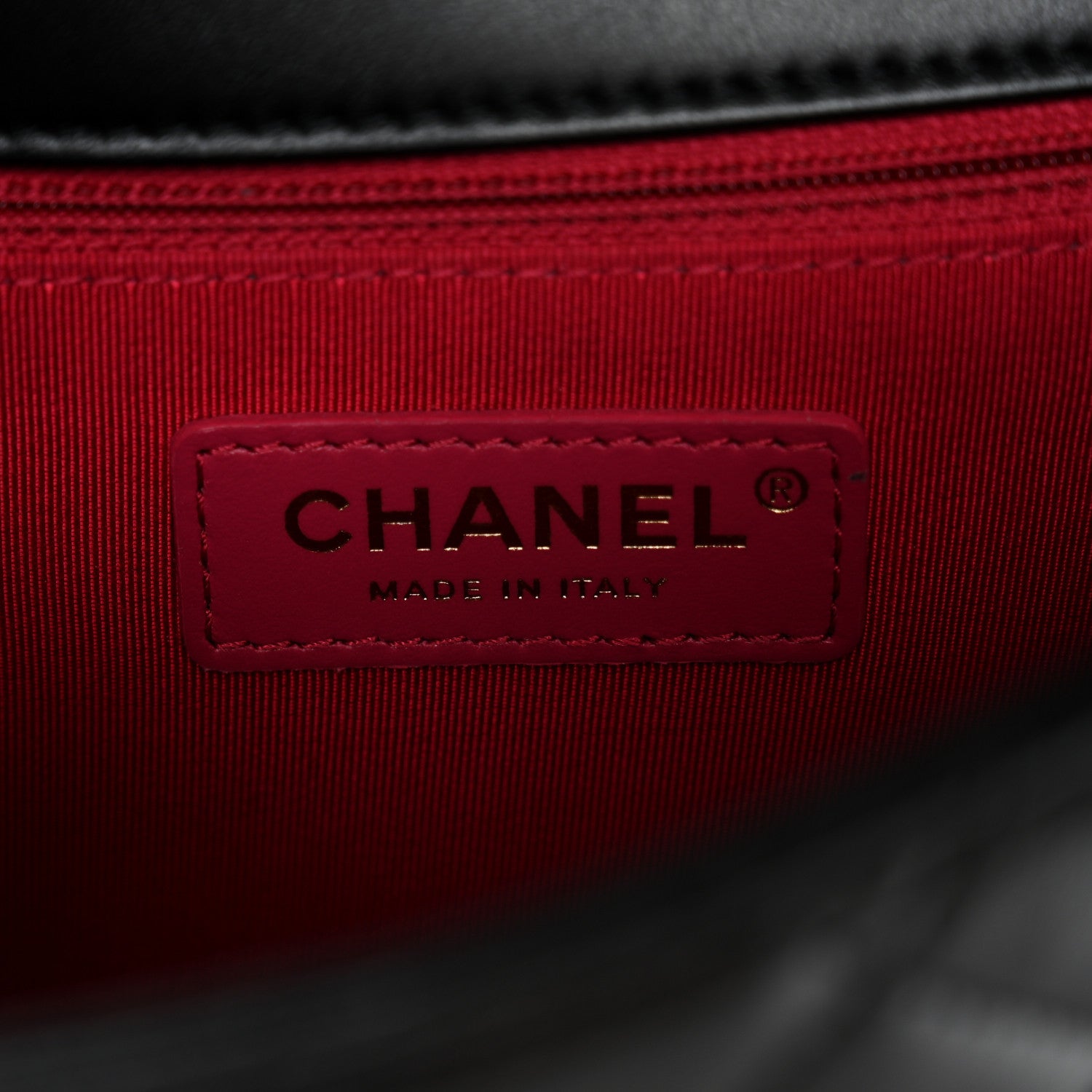 Chanel Shiny Lambskin Quilted Mini Flap Black 6 of 10