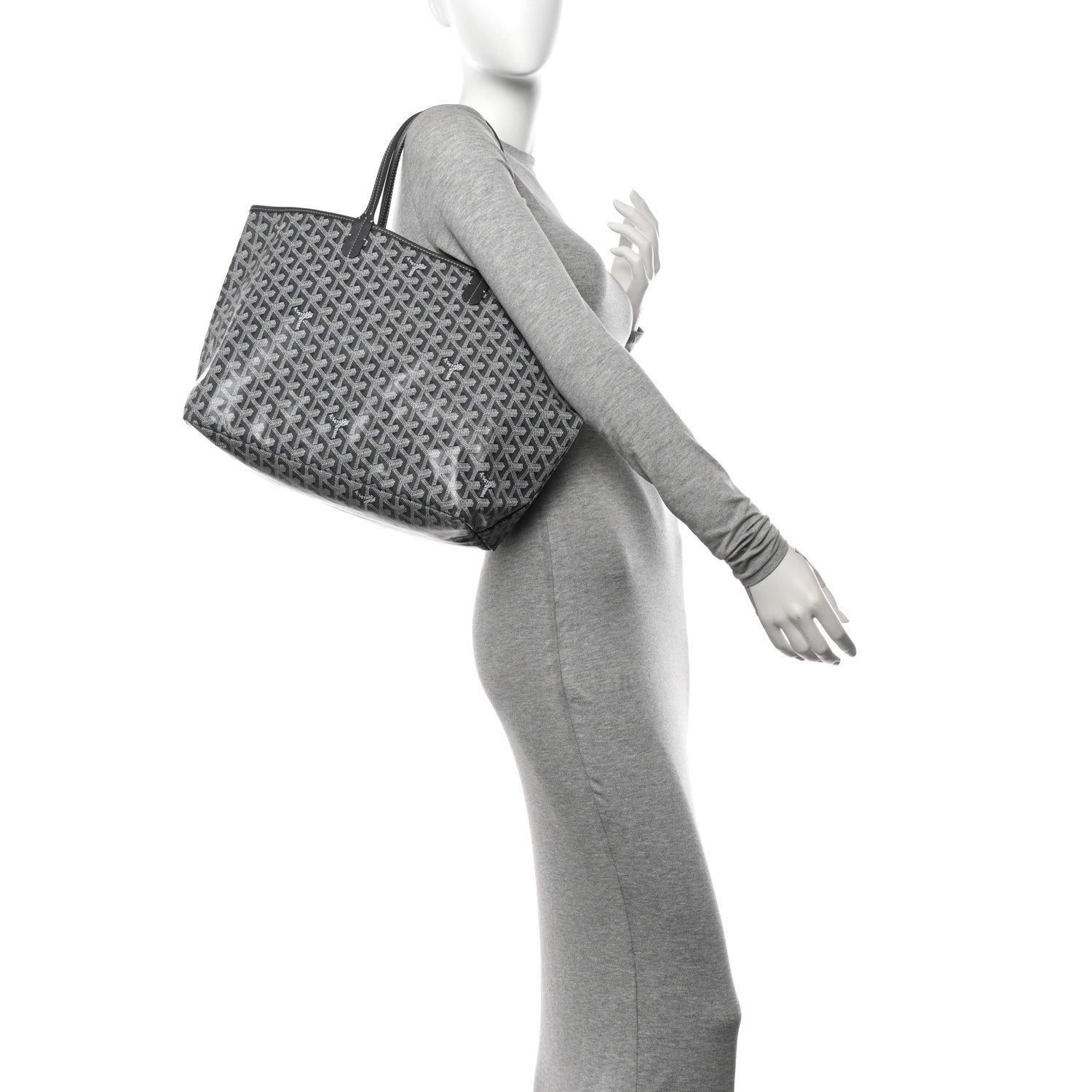 Goyard Goyardine Saint Louis PM Grey 2 of 10