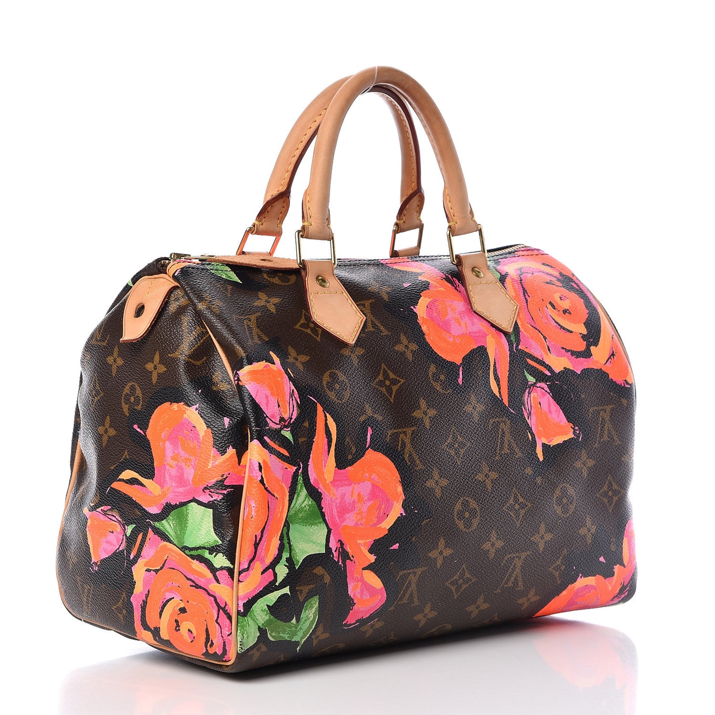 Monogram Roses Speedy 30