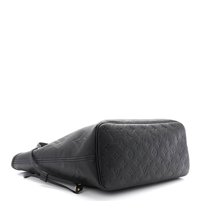 Louis Vuitton Empreinte Monogram Giant Neverfull MM Black 4 of 10