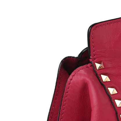 Valentino Garavani Vitello Medium Rockstud Tote Pink 13 of 14