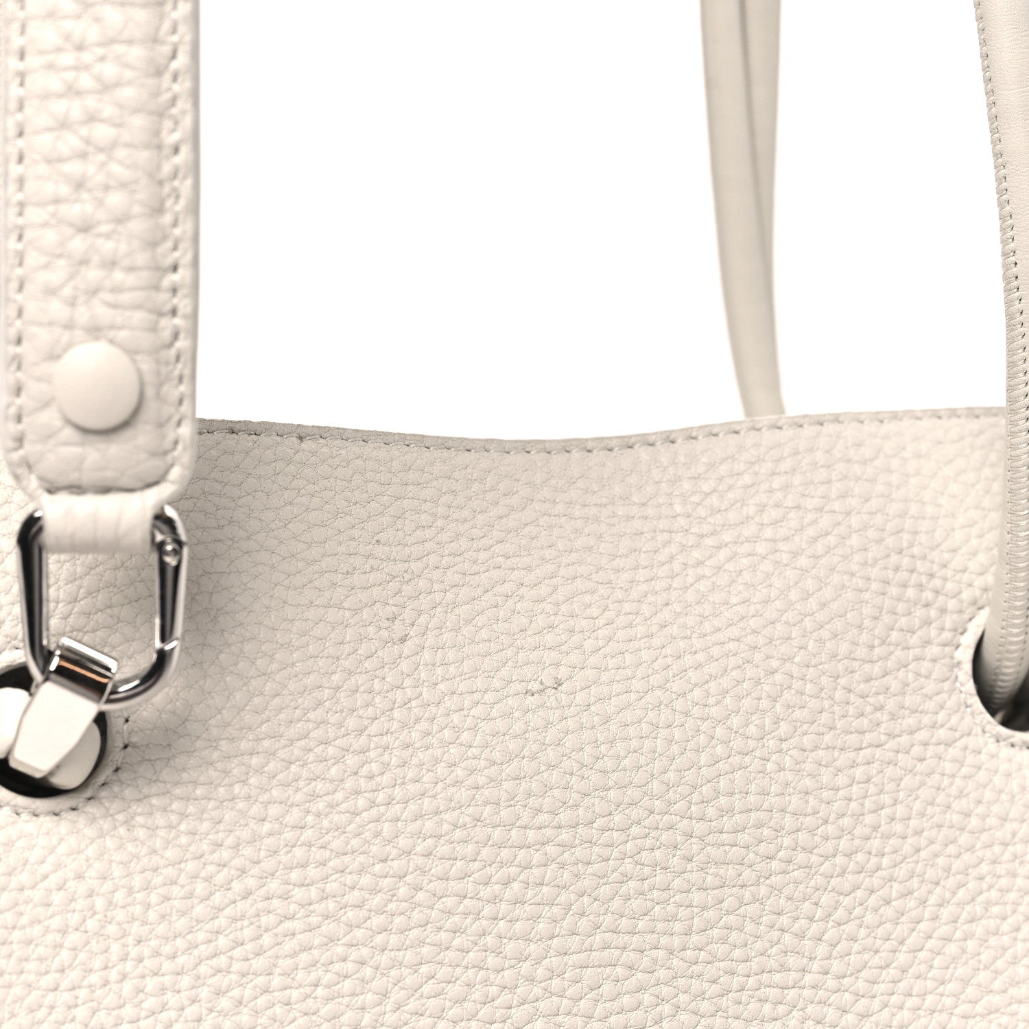 Loewe Supple Grained Calfskin Small Madrid Bag Soft White 10 of 10