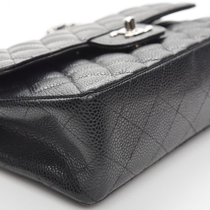 Chanel Caviar Quilted Small Double Flap Black 13 of 15