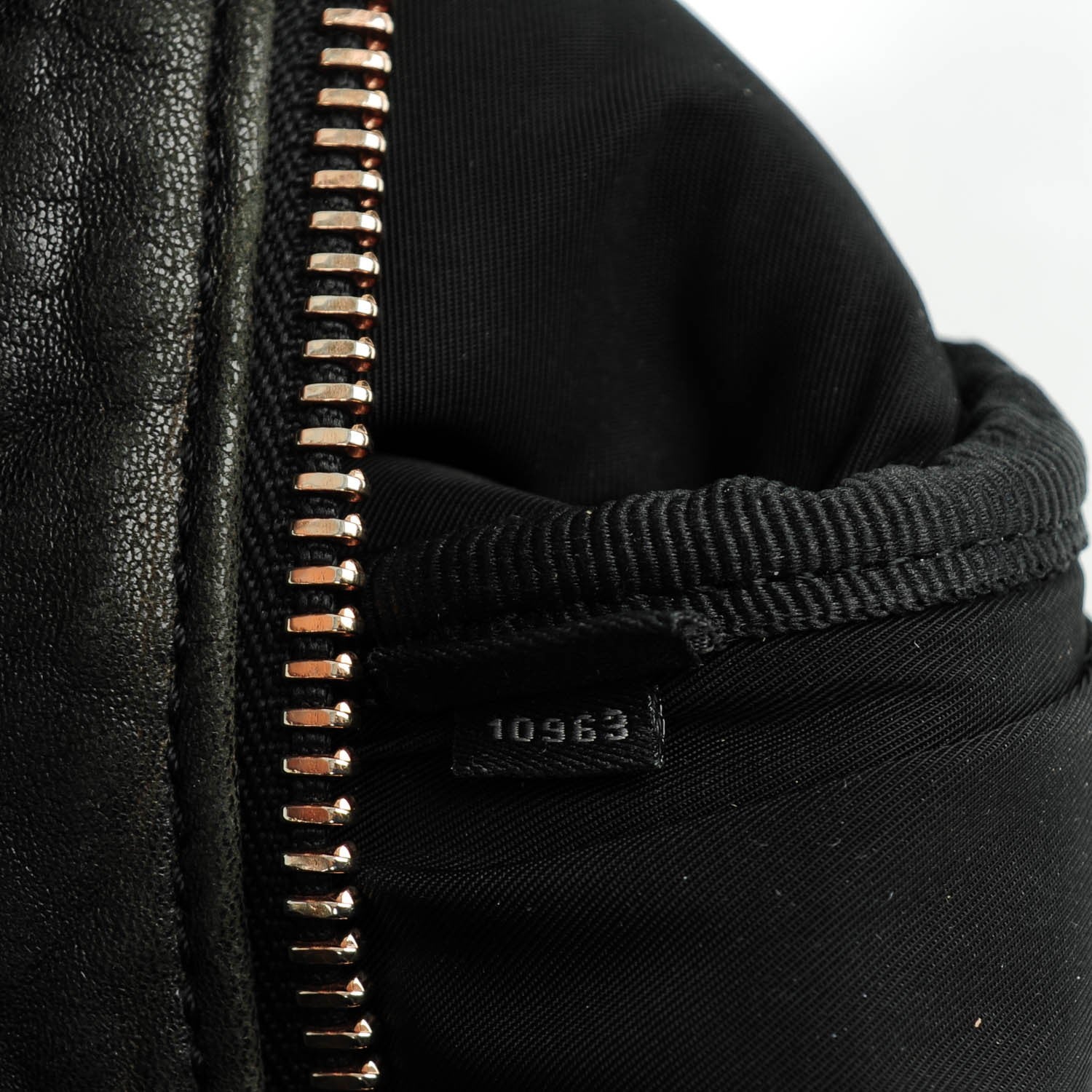 Alexander Wang Pebbled Lambskin Rocco Black Rose Gold Hardware 9 of 9